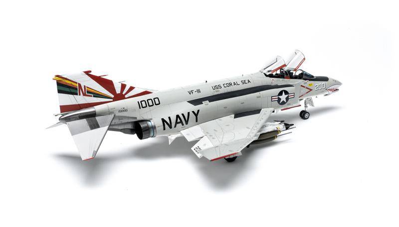 ACADEMY 1/48 F-4B VF-111 SUNDOWNERS PHATOM II MCP PLASTIC MODEL KIT - Aussie Hobbies 