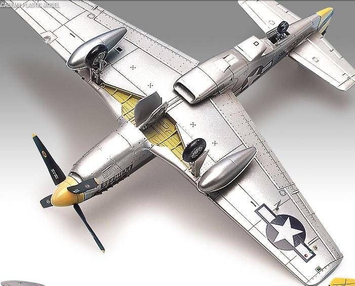 ACADEMY 1/72 P-51C MUSTANG KIT - Aussie Hobbies 