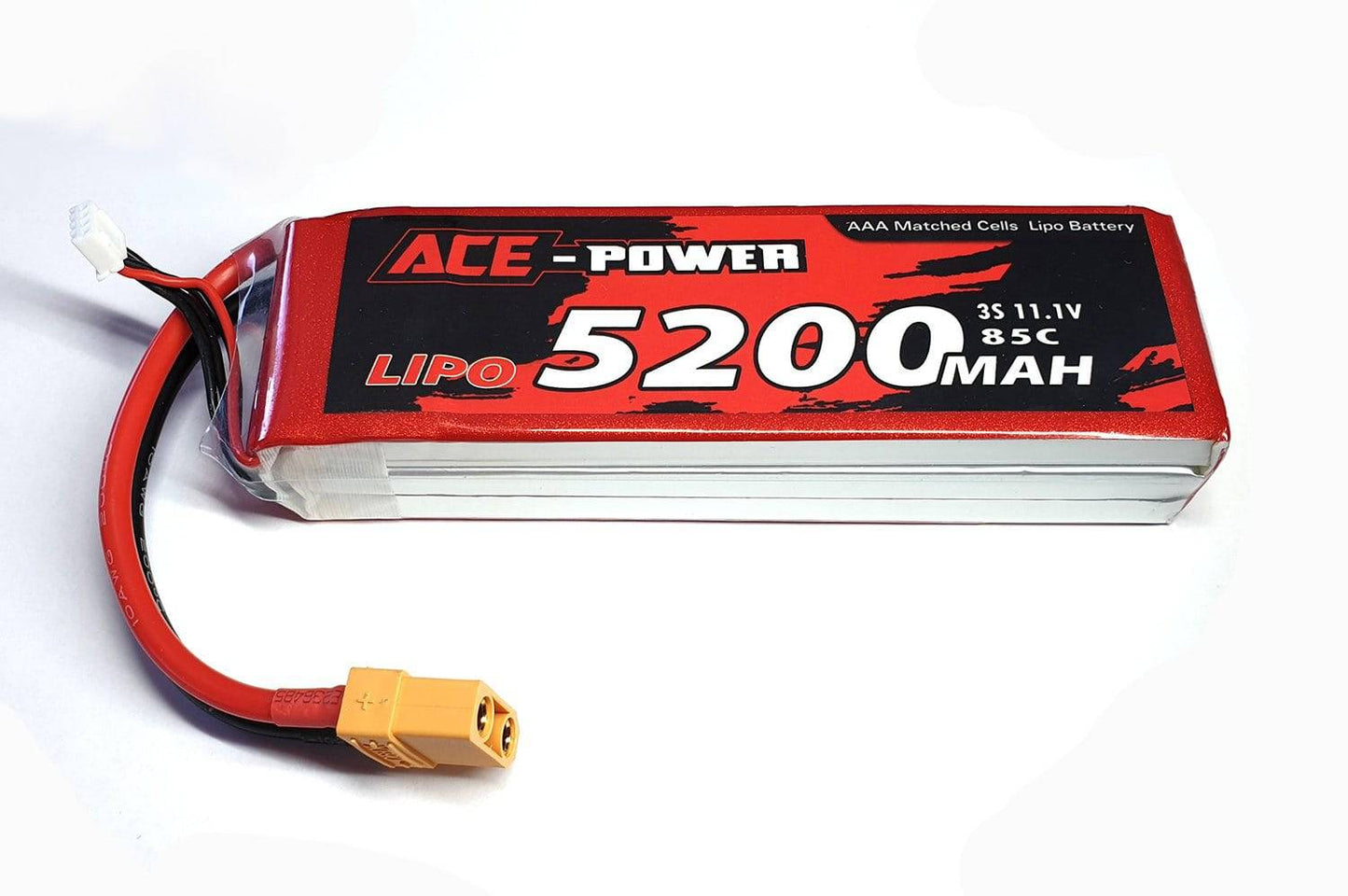 Ace Power - 5200mah 11.1v soft case - XT90 - Aussie Hobbies 