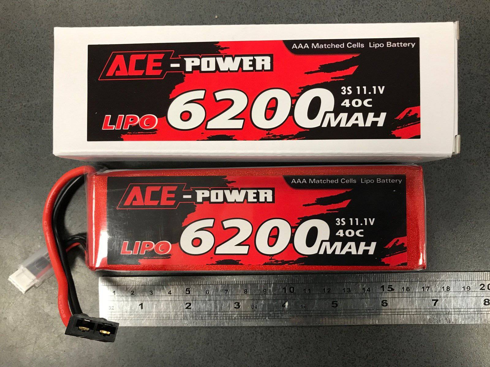 Ace Power - 6200mah 11.1v Soft Case - Traxxas - Aussie Hobbies 