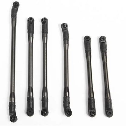 Axial SCX10 II Grey Aluminium Front Links Set - Aussie Hobbies 