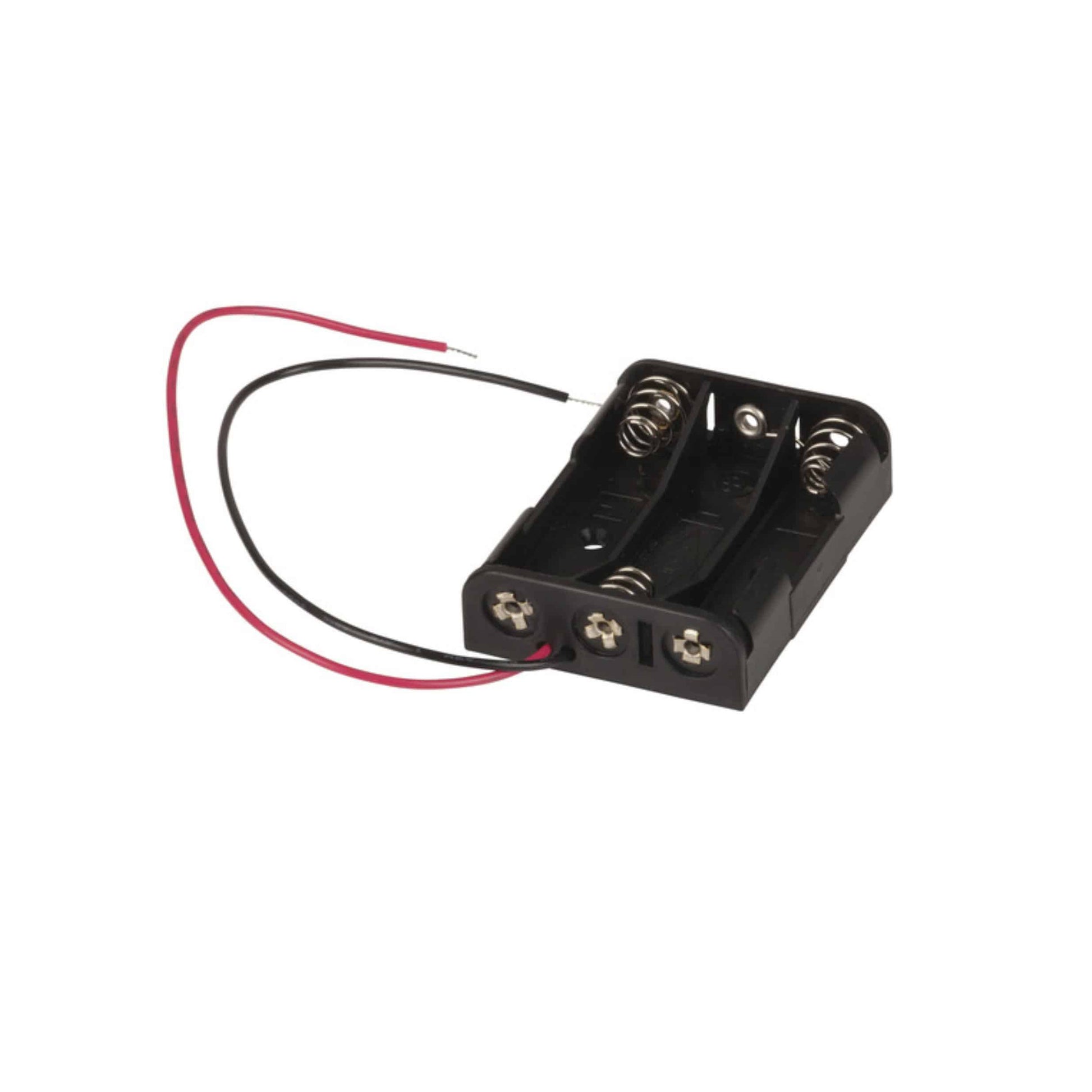 3 X AA Side by Side Flat Battery Holder - Aussie Hobbies 