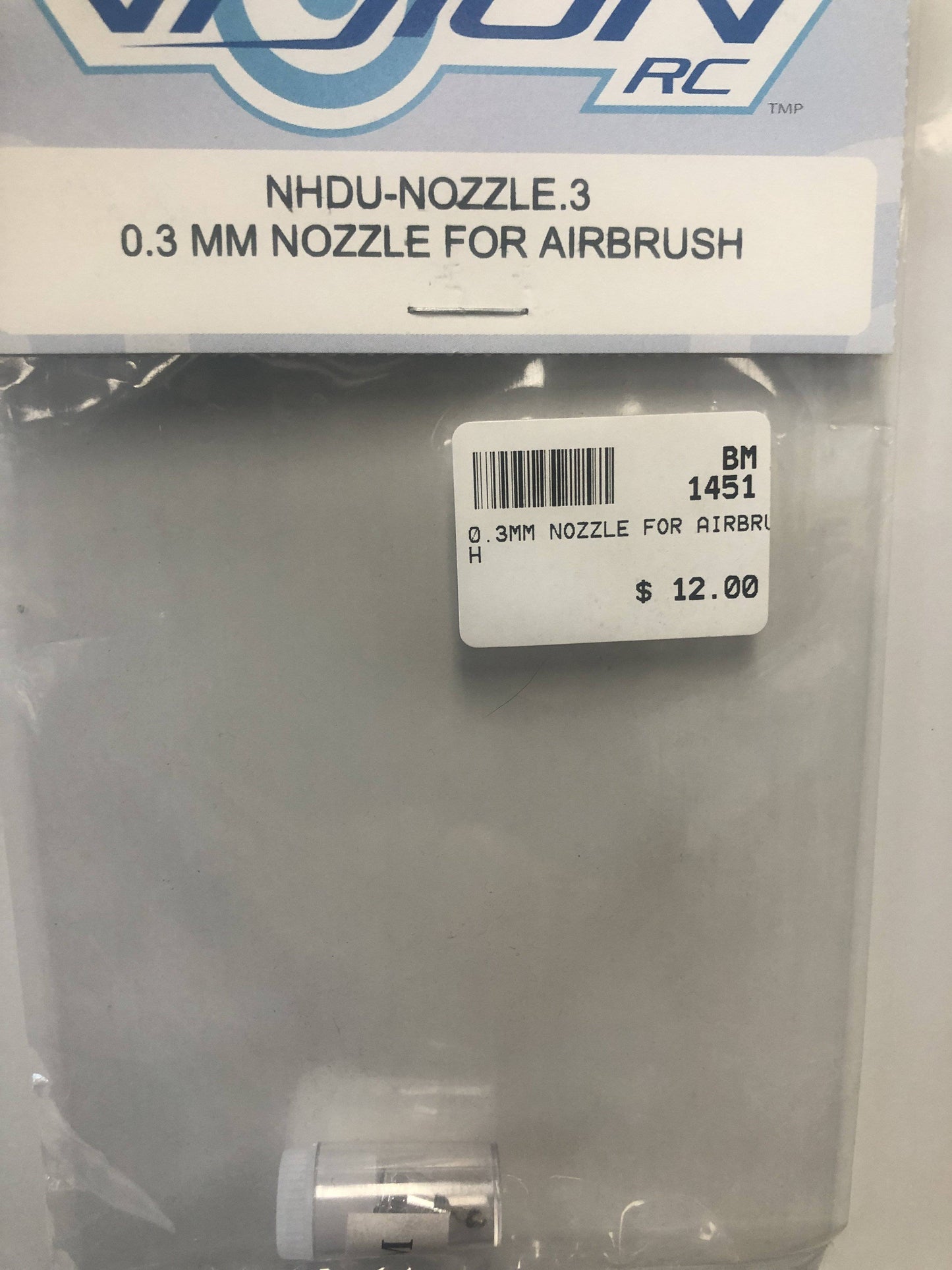 0.3 MM NOZZLE FOR AIRBRUSH - NHDU-NOZZLE.3 - Aussie Hobbies 