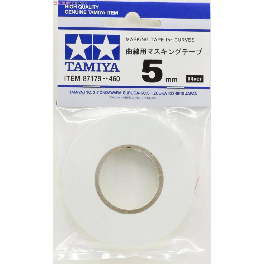 TAMIYA MASK TAPE FOR CURVE 5MM 87179 - Aussie Hobbies 