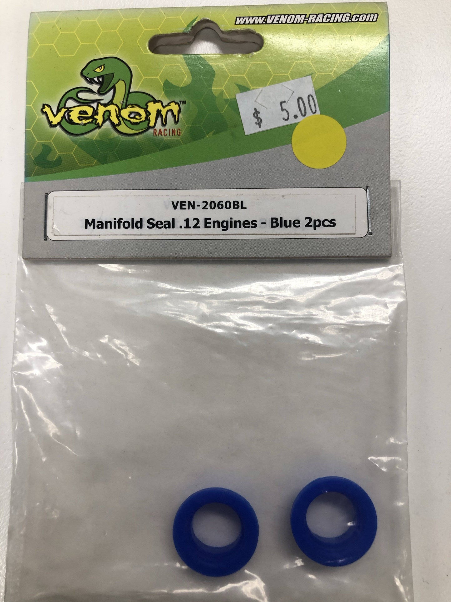 VEN-2060 Manifold Seal .12 Engines - Assorted Colours - Aussie Hobbies 