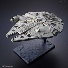 Bandai 1:144 Millennium Falcon model kit – detailed Star Wars plastic model with screen-accurate design and realistic decals.