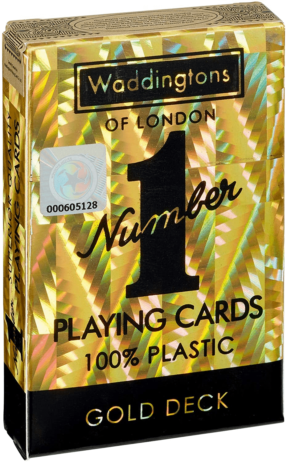 Number 1 Gold Deck Playing Cards - Aussie Hobbies 