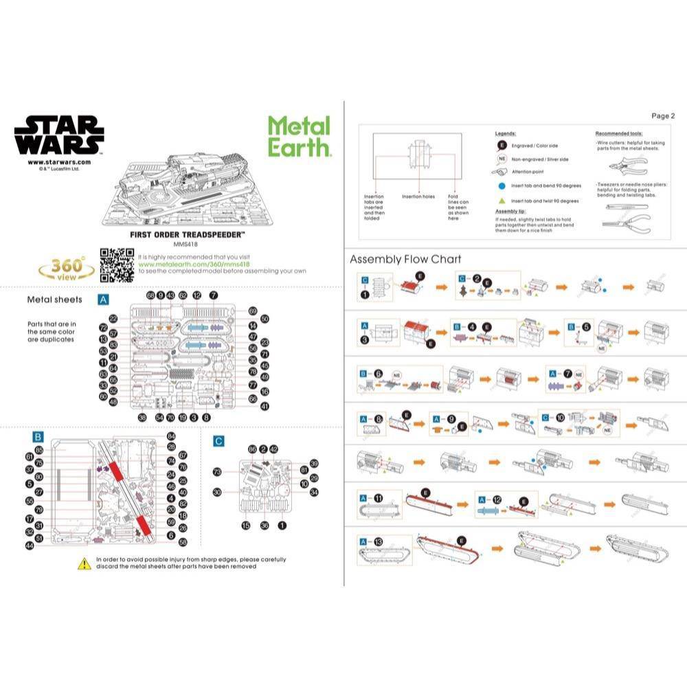 Star Wars - First Order Treadspeeder - Aussie Hobbies 