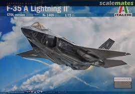 Italeri - Model Kit F-35A "Lightning II" w/Australian Decals 1:72 - Aussie Hobbies 