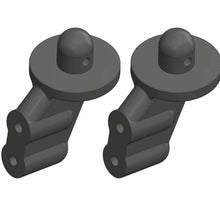 2-piece composite front body post set for RC car body mounting and support