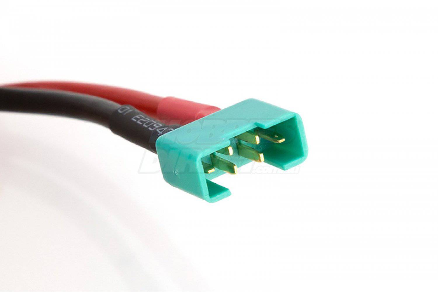 GF-1071-003 GFORCE MPX GOLD CONNECTOR, FEMALE, SILICON WIRE 14AWG, 10CM, 1PC - Aussie Hobbies 