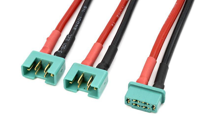 GF-1320-060 GFORCE Y-LEAD MPX, SILICON WIRE 14AWG (1PC) - Aussie Hobbies 
