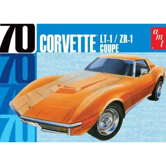 AMT - 1970 Chevy Corvette Coupe 1:25 Model Kit - Aussie Hobbies 