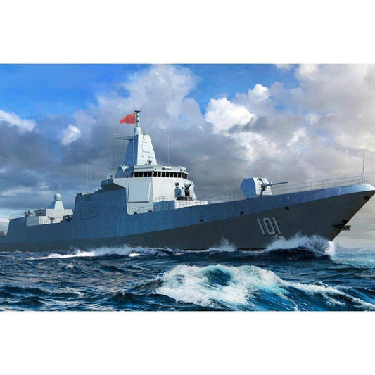 Trumpeter - PLA Navy Type 055 Destroyer 1:700 Model Kit - Aussie Hobbies 