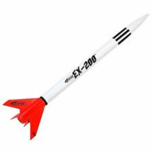 2450 ESTES FLYING MODEL ROCKET EX-200 - Aussie Hobbies 