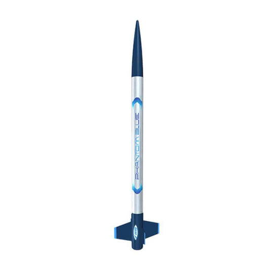 Estes Phantom Blue Beginner Model Rocket Kit - Aussie Hobbies 
