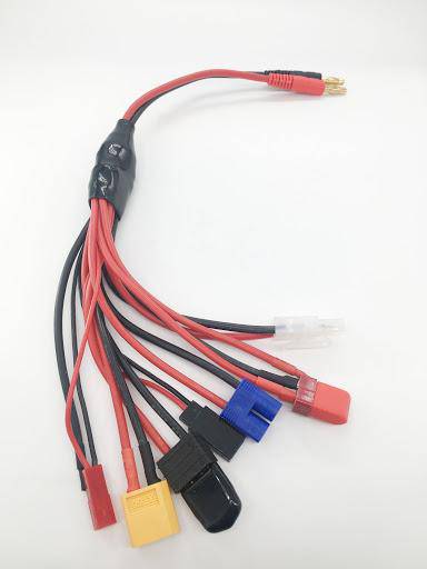 8 in 1 battery multi changer cable (DTC08003) - Aussie Hobbies 