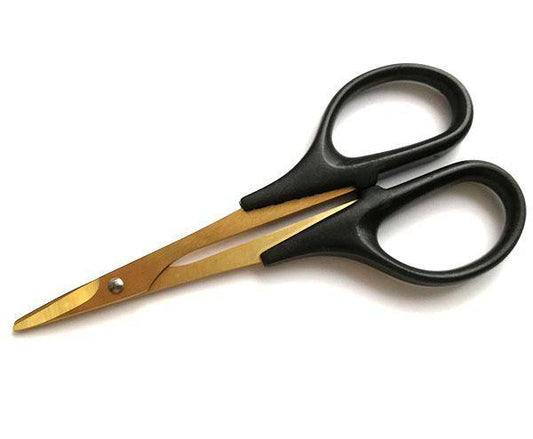 Curved Scissor - Ti-coated for RC Car Body（DTT11048） - Aussie Hobbies 