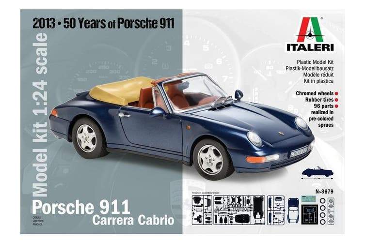 ITALERI PORSCHE 911 CARRERA CABRIO - Aussie Hobbies 