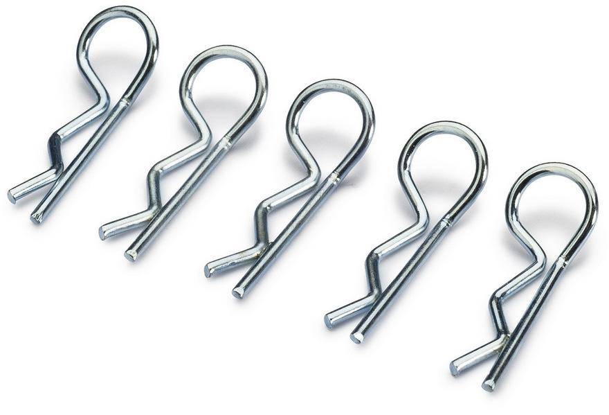 Absima Body Clips large/silver (10) - Aussie Hobbies 