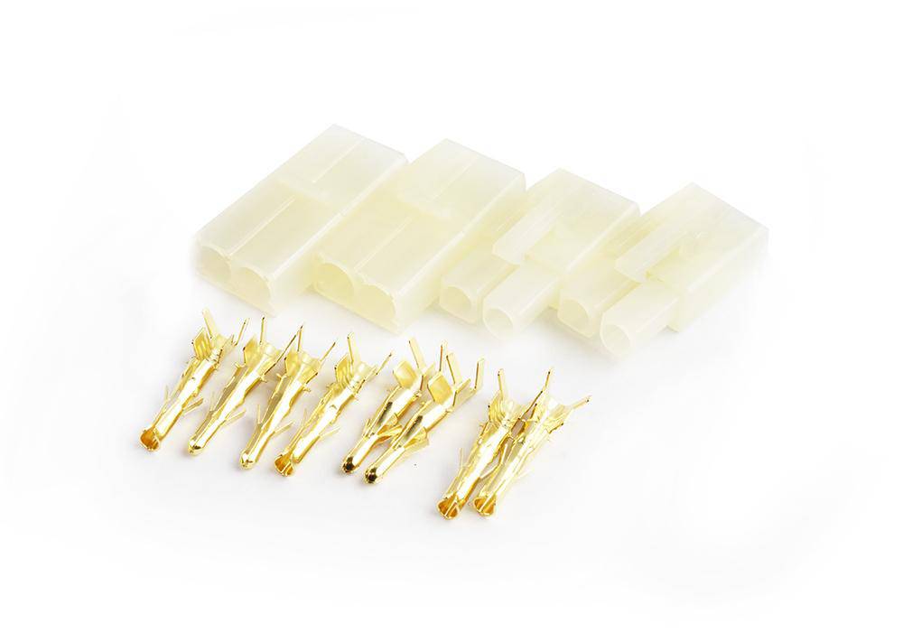 Tornado RC Tamiya connector set Gold plated terminals 2pairs/bag - Aussie Hobbies 