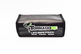 TORNADO RC LIPO SAFE POUCH BOX STYLE 185X75X60MM - Aussie Hobbies 