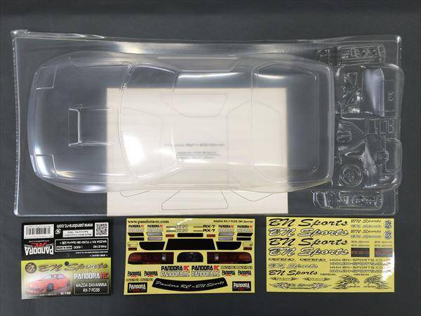 Pandora Mazda RX-7 FC3S/BN Sports RC Drift Body Shell - Aussie Hobbies 