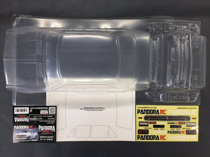 Pandora RC Body Nissan Sunny B110 4DR - Aussie Hobbies 