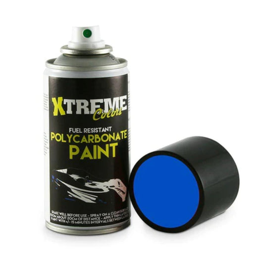Xtreme Polycarbonate RC Paint - PS Fluro Blue 150ml