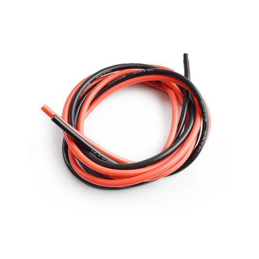 Tornado Silicone Wire 1m Black and 1m Red