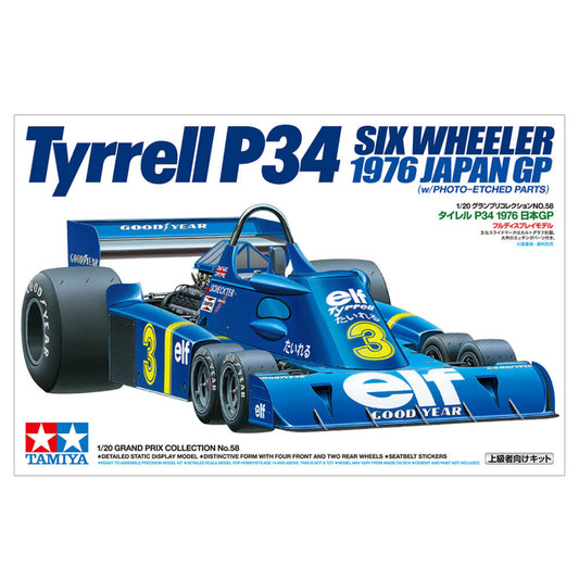 Tamiya 1:20 Tyrrell P34 1976 Japan