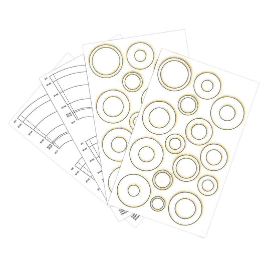 Estes Laser Cut Centering Rings and Paper Adapters