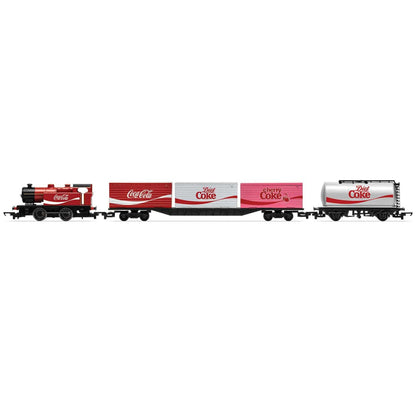 Hornby OO Summertime Coco-Cola Train Set - 42-R1276S