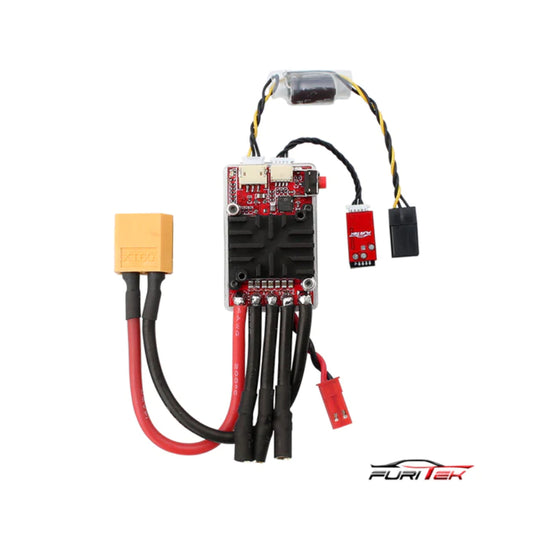 Furitek Lizard Ten Lite 60A/100A Brushed/Brushless 1/10 ESC Combo w/Bluetooth Module