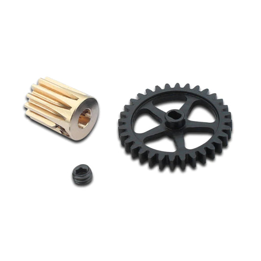 Furitek Brushless Conversion For Scx24 - 0.5M Spur Gear And 12T Pinion Gear
