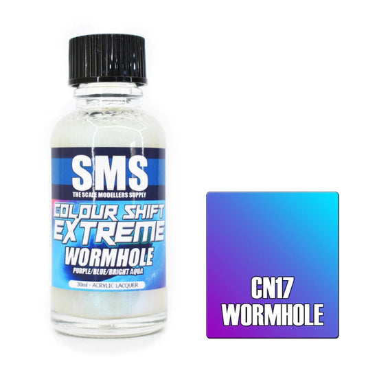 SMS Colour Shift Extreme Wormhole (Purple/Blue/Bright Aqua)