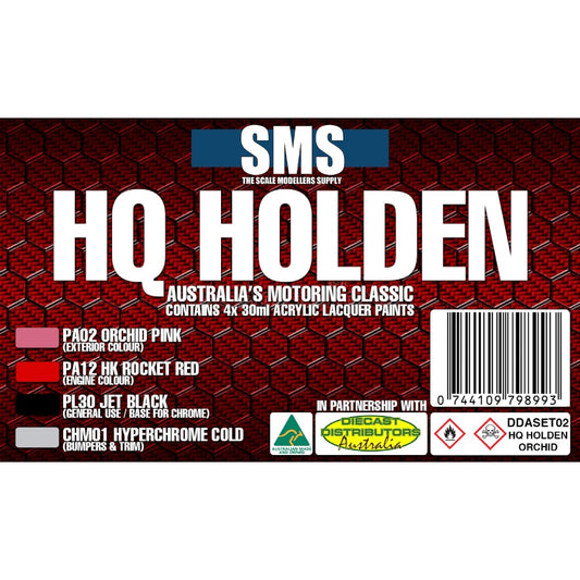 SMS HQ Holden Colour Set #2 - Orchid