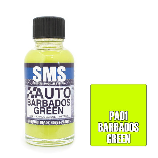 SMS Auto Colour Barbados Green