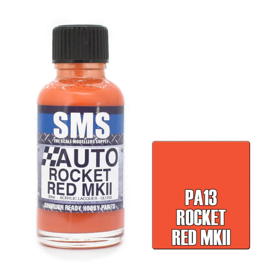 SMS Auto Colour Rocket Red MKII