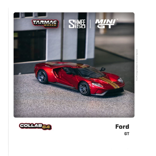 Tarmac Works 1:64 Ford GT Liquid Red