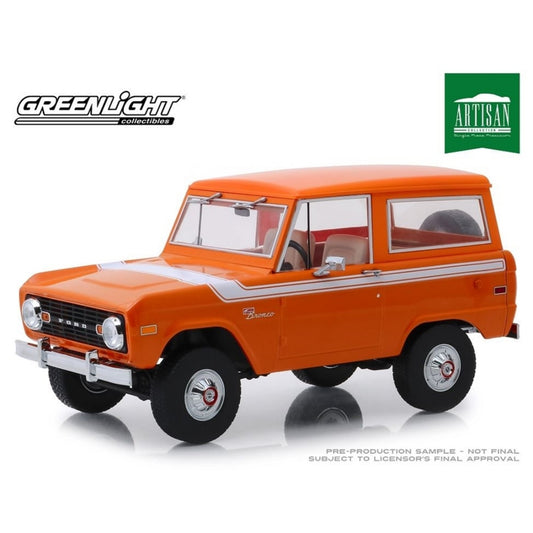 Greenlight Diecast 1:18 1977 Ford Bronco Artisan Collection
