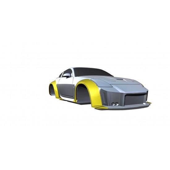 RC ARLOS FACTORY WIDE BODY KIT RC-A350ZVS-WBK - Aussie Hobbies 