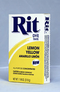 Rit Dye Lemon Yellow - Aussie Hobbies 