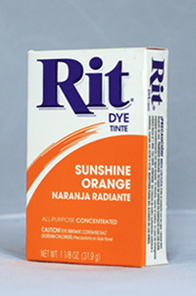 RIT Dye Powder Sunshine Orange - Aussie Hobbies 