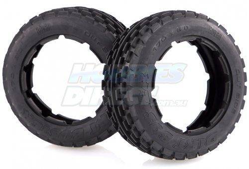 Rovan 66124 4.7/5.5" Dirt Buster Front 5B Tyres 2Pcs - Aussie Hobbies 
