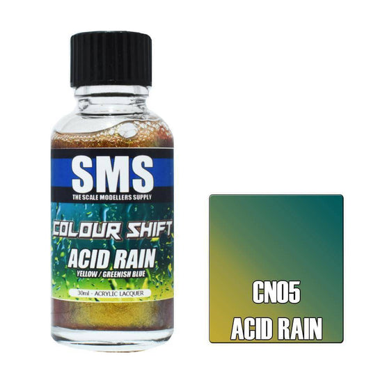 Colour Shift ACID RAIN (YELLOW / GREENISH BLUE) 30ml - Aussie Hobbies 