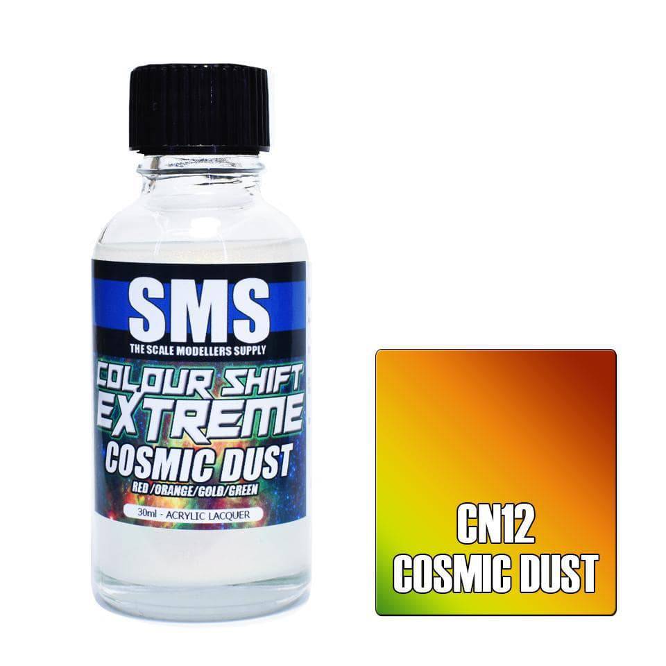Colour Shift Extreme COSMIC DUST (RED/ORANGE/GOLD/GREEN) 30ml - Aussie Hobbies 