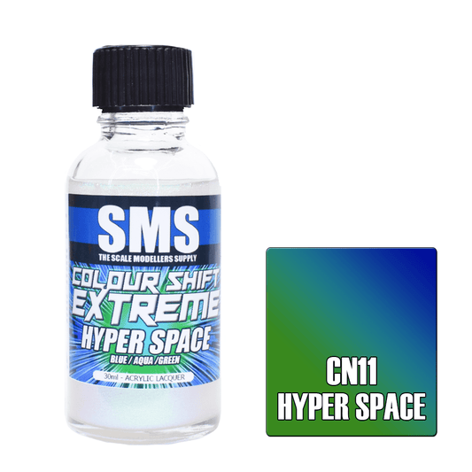 Colour Shift Extreme HYPER SPACE (BLUE/AQUA/GREEN) 30ml - Aussie Hobbies 