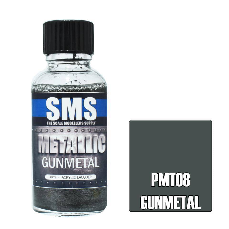 Metallic GUNMETAL 30ml - Aussie Hobbies 