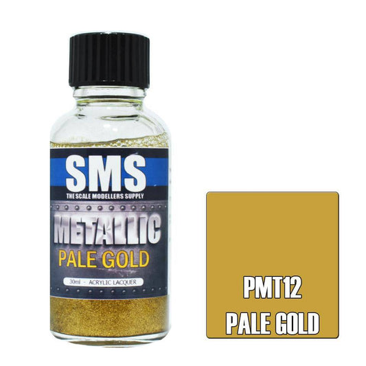 Metallic PALE GOLD 30ml - Aussie Hobbies 